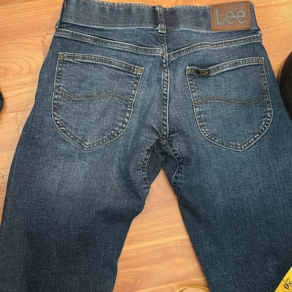 Lee Slim Straight Jeans 28/30 Stretch - Picture 2 of 5